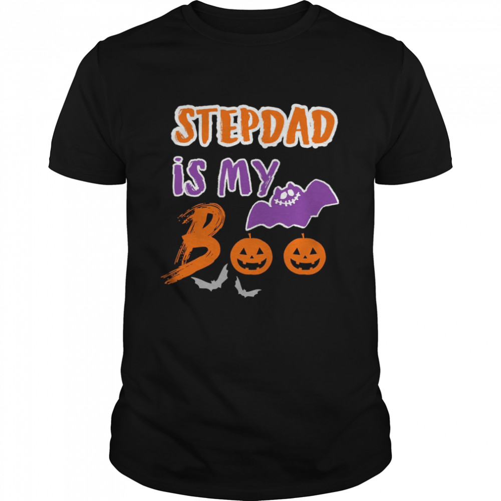 Stepdad Is My BOO Halloween Stepdad s Classic Men's T-shirt