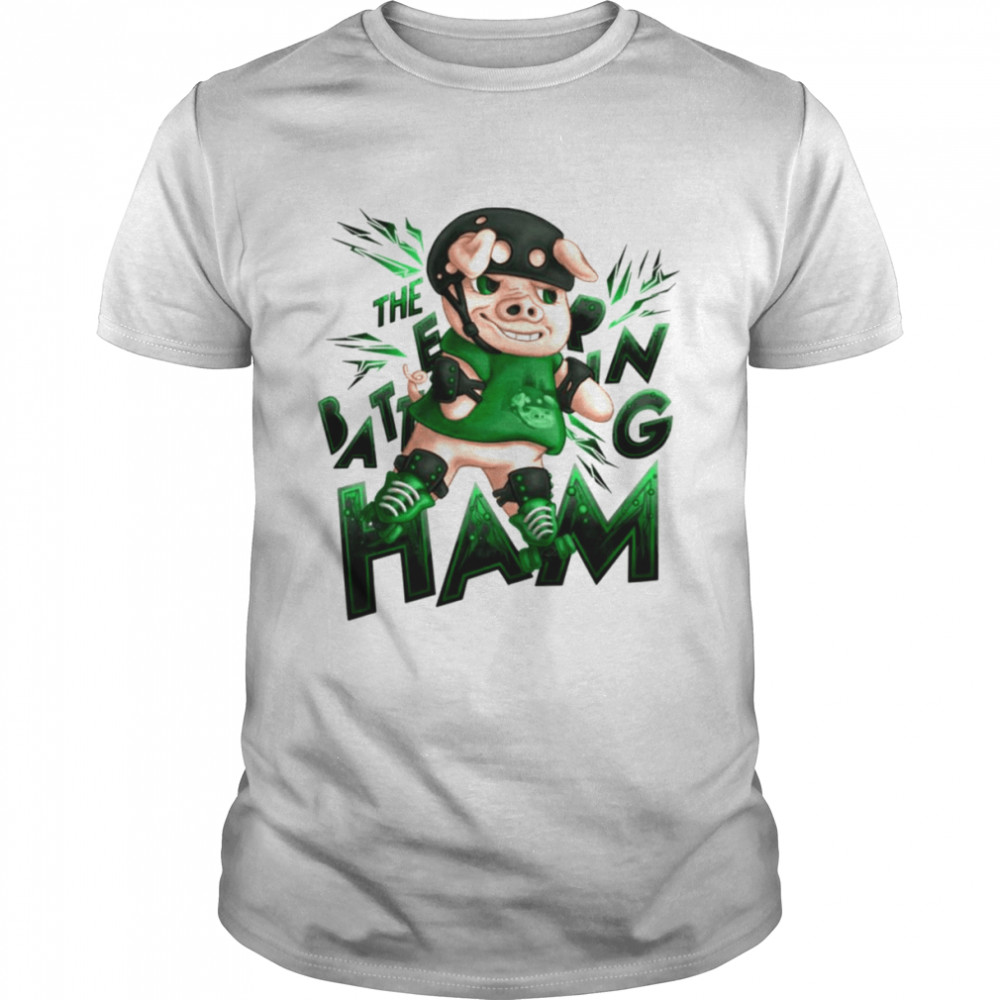 Battering Ham Funny Pig Design shirt
