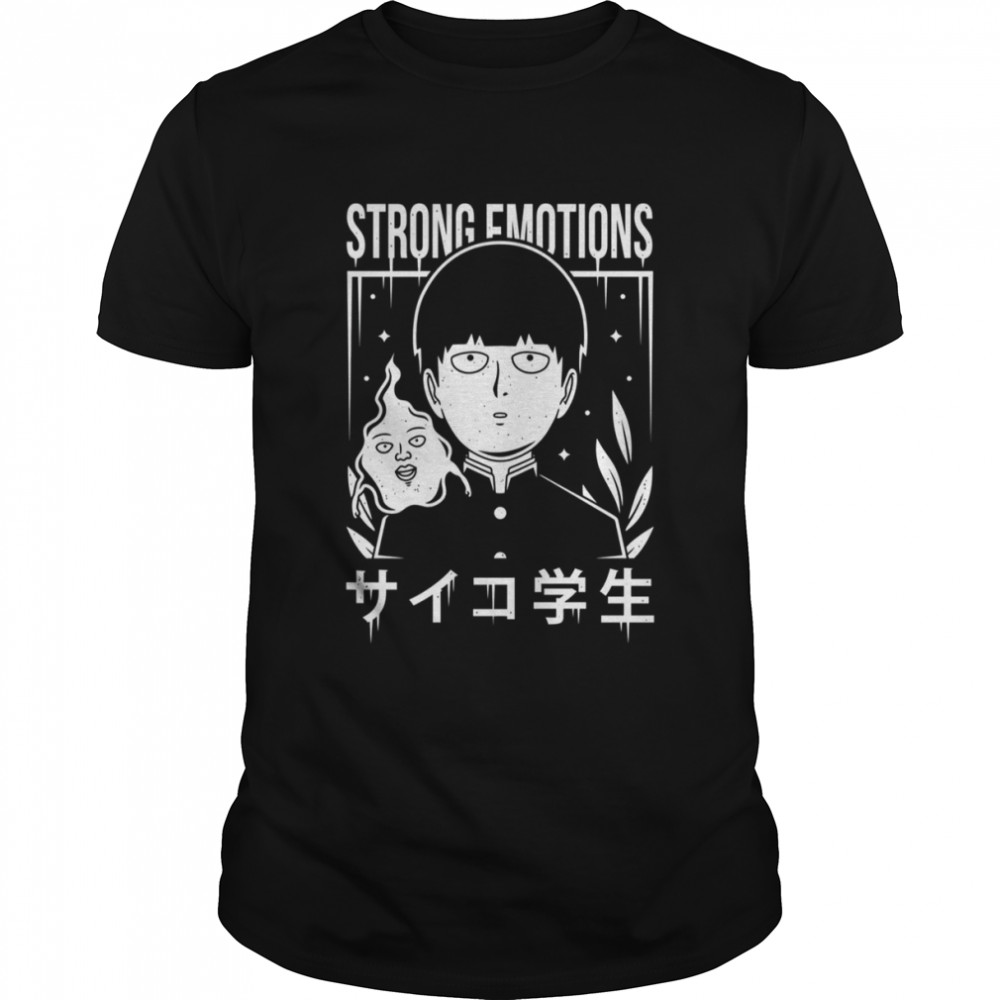 Reigen Mob Psycho Shigeo Kageyama MP100 Strong Emotions T Shirts