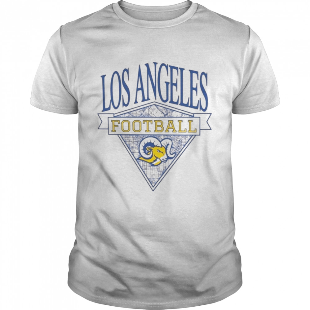 Los Angeles Rams Retro California Football Apparel T Shirt