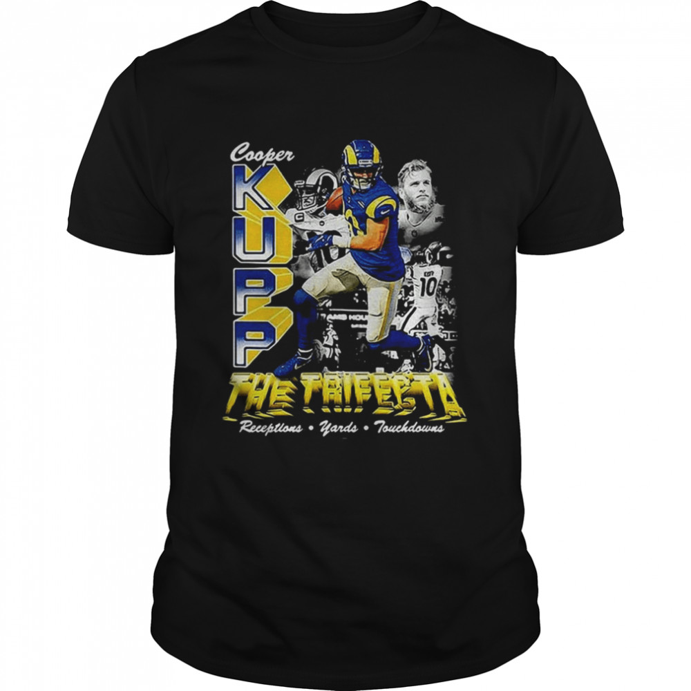 Los Angeles Rams The Trifecta Reception Cooper Kupp T-Shirts