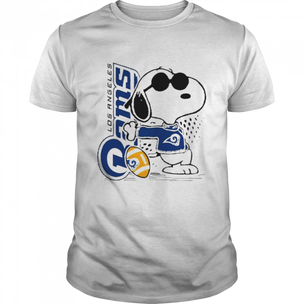 Snoopy Los Angeles Rams T Shirt