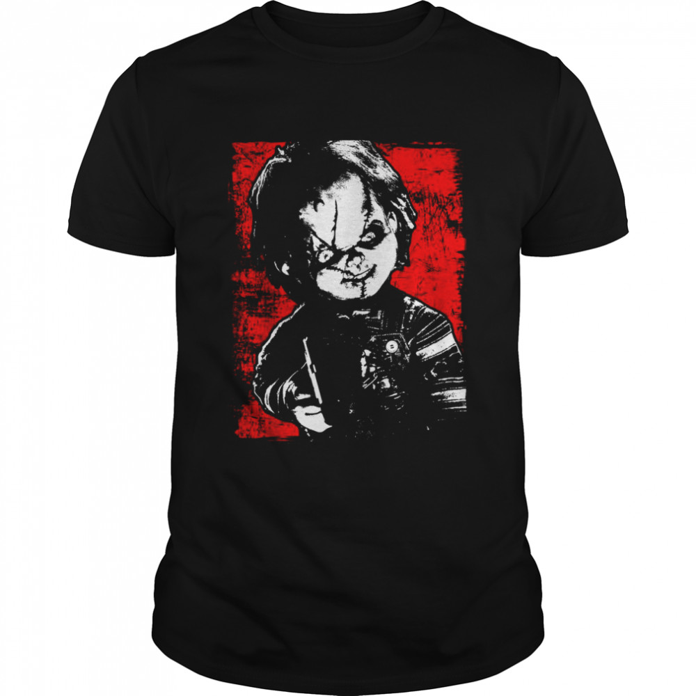 Child’s Play Chucky Distressed Portrait Child’s Play Shirts