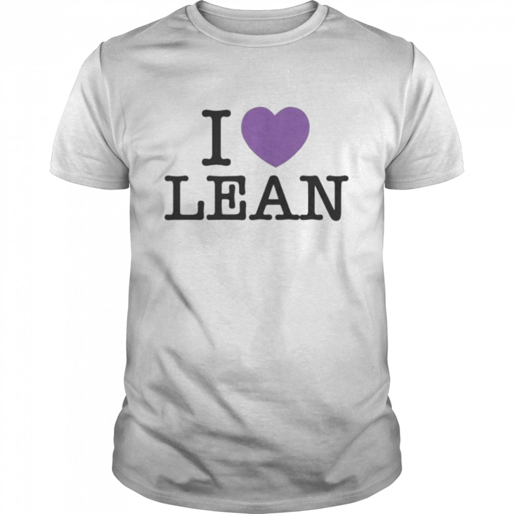 I love lean 2022 shirts