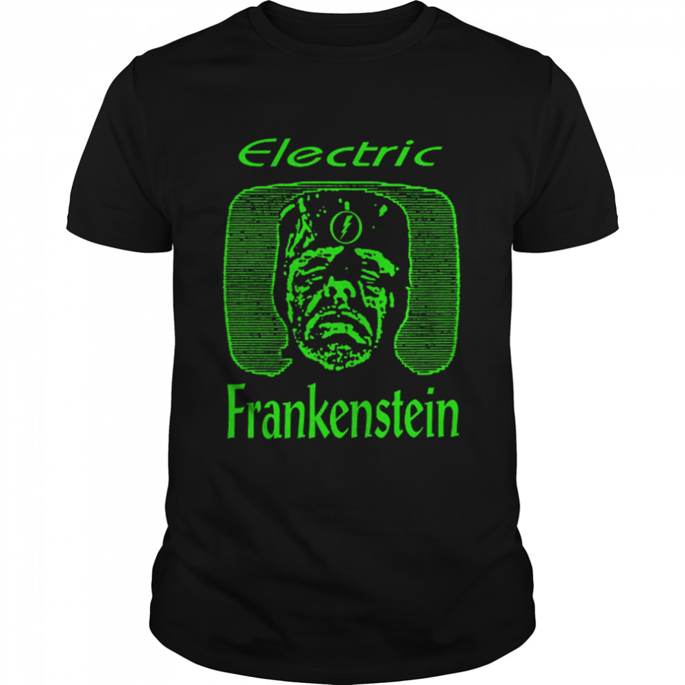 Electric Frankenstein Halloween shirts