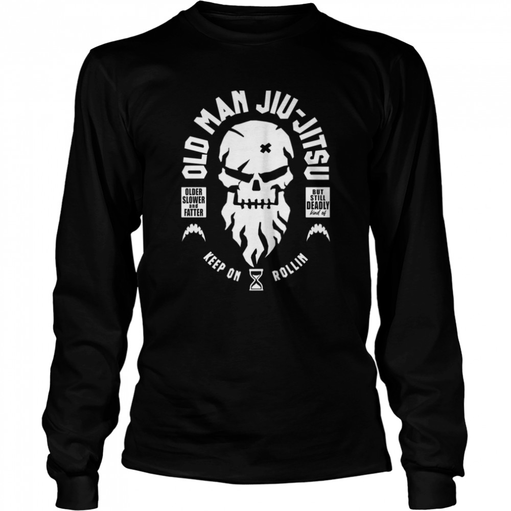 Old Man Jiu Jitsu shirt Long Sleeved T-shirt