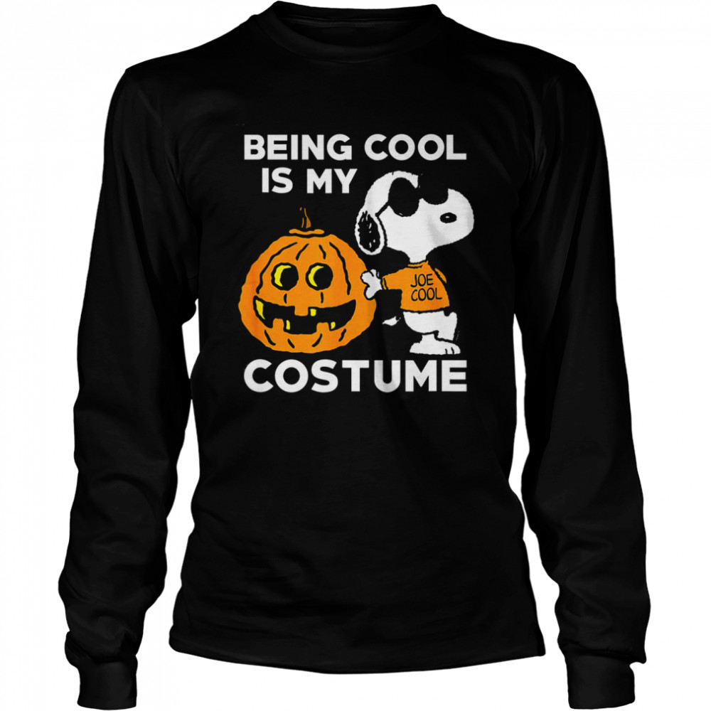 Peanuts Snoopy Cool Halloween Costume Charlie Brown Halloween shirt Long Sleeved T-shirt