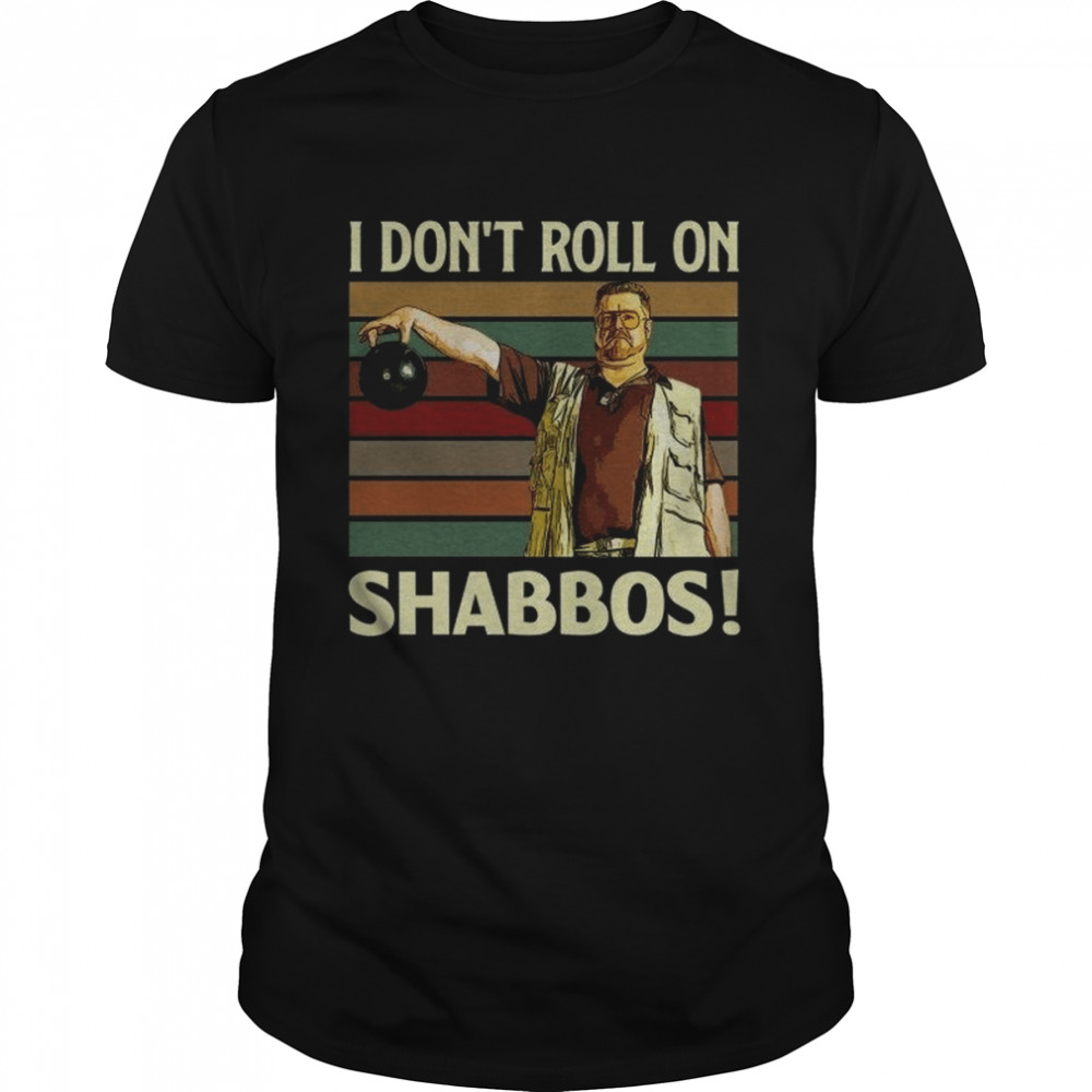 I Dont Roll On Shabbos Iconic Funny T-Shirts