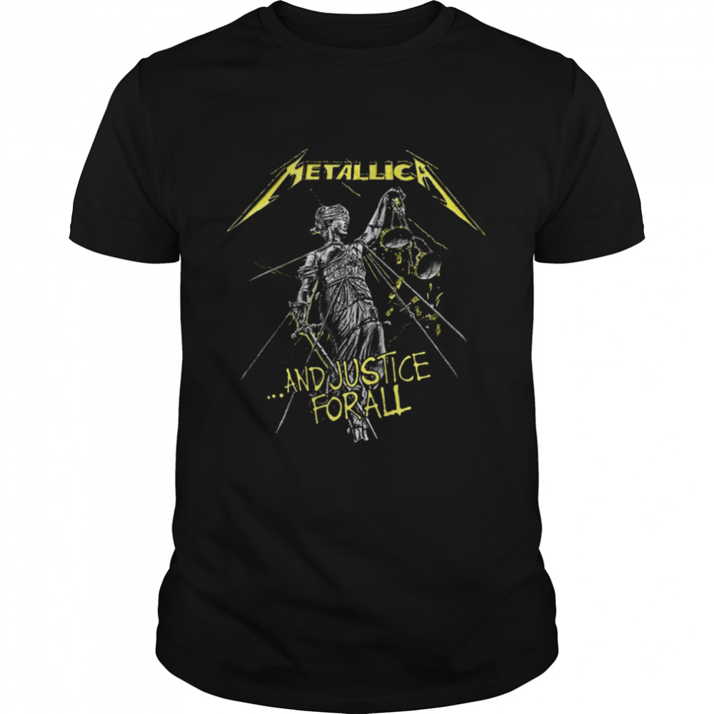 Meta Band And Justice For All shirts