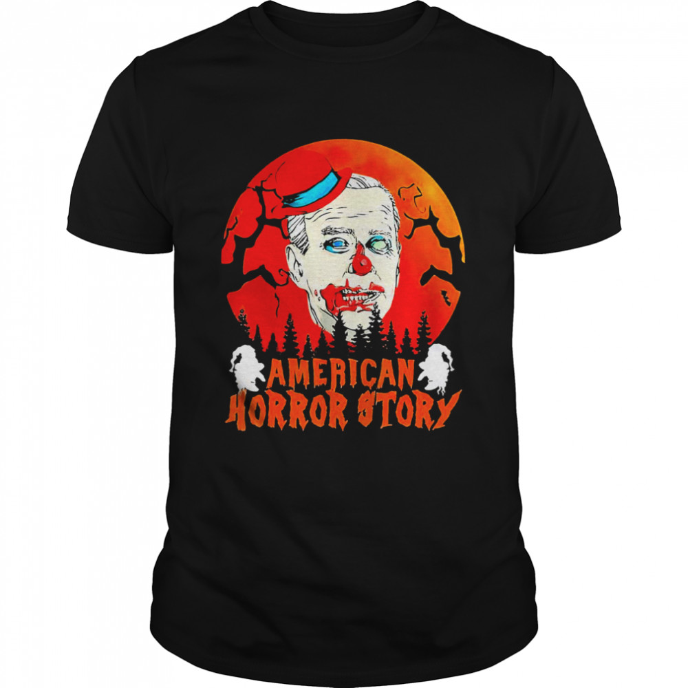 Joe Biden American Clown Horror Story Halloween shirt
