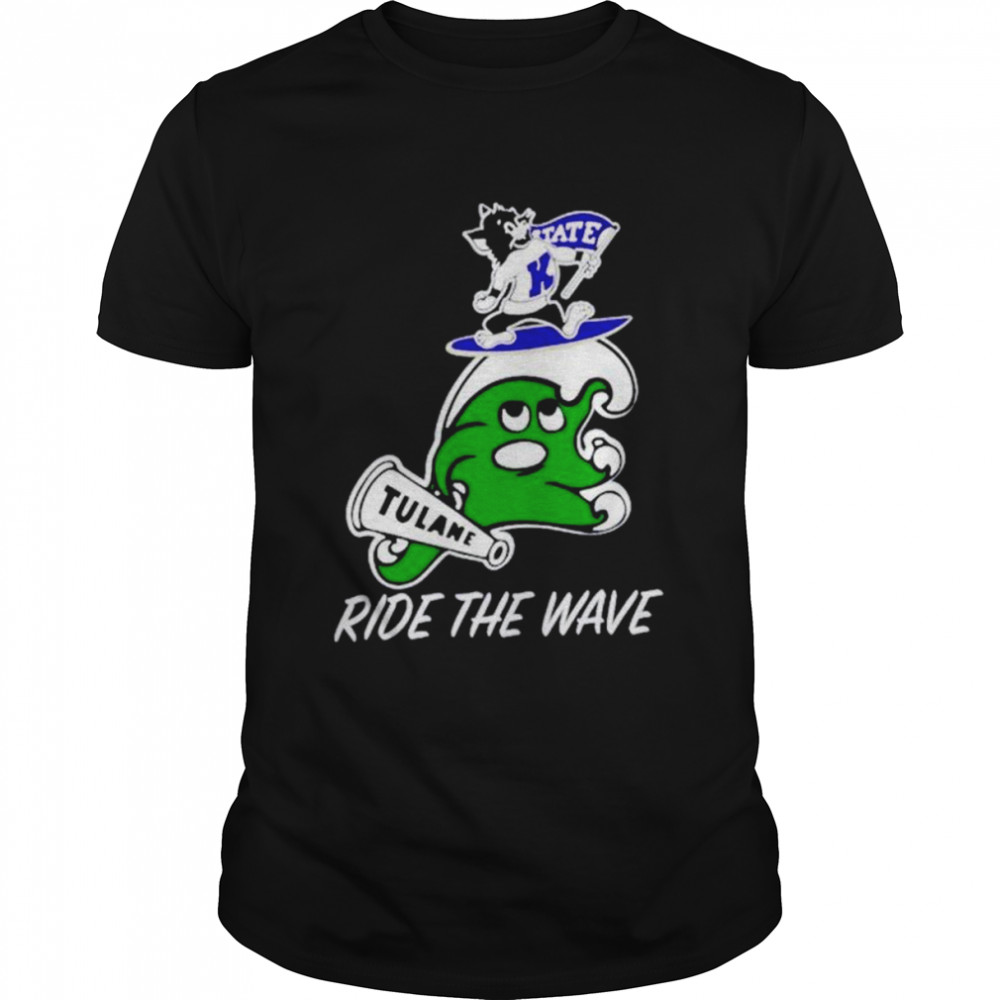 Gameday for tulane ride the wave shirt