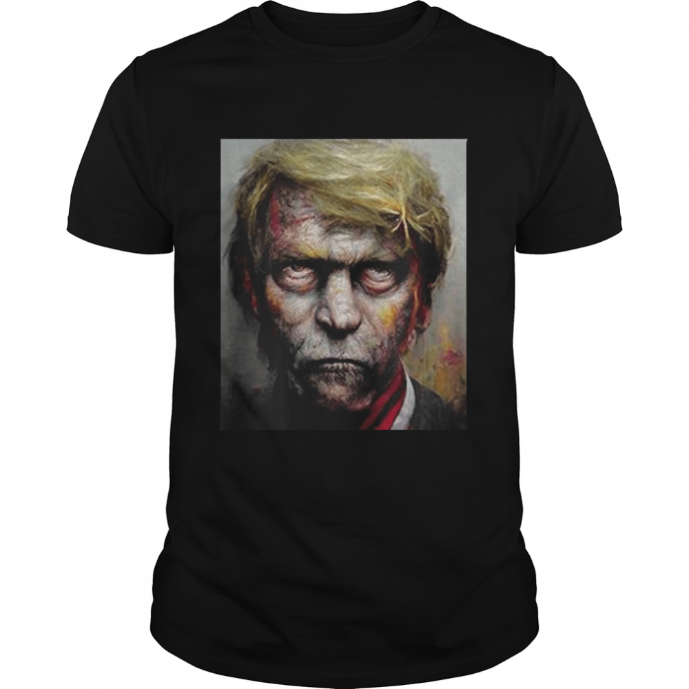 Scares Zombie Donald Trump Halloween T-Shirts