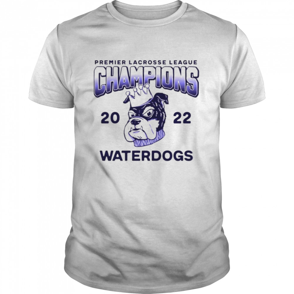 Premier lacrosse league champions 2022 waterdogs T-shirts