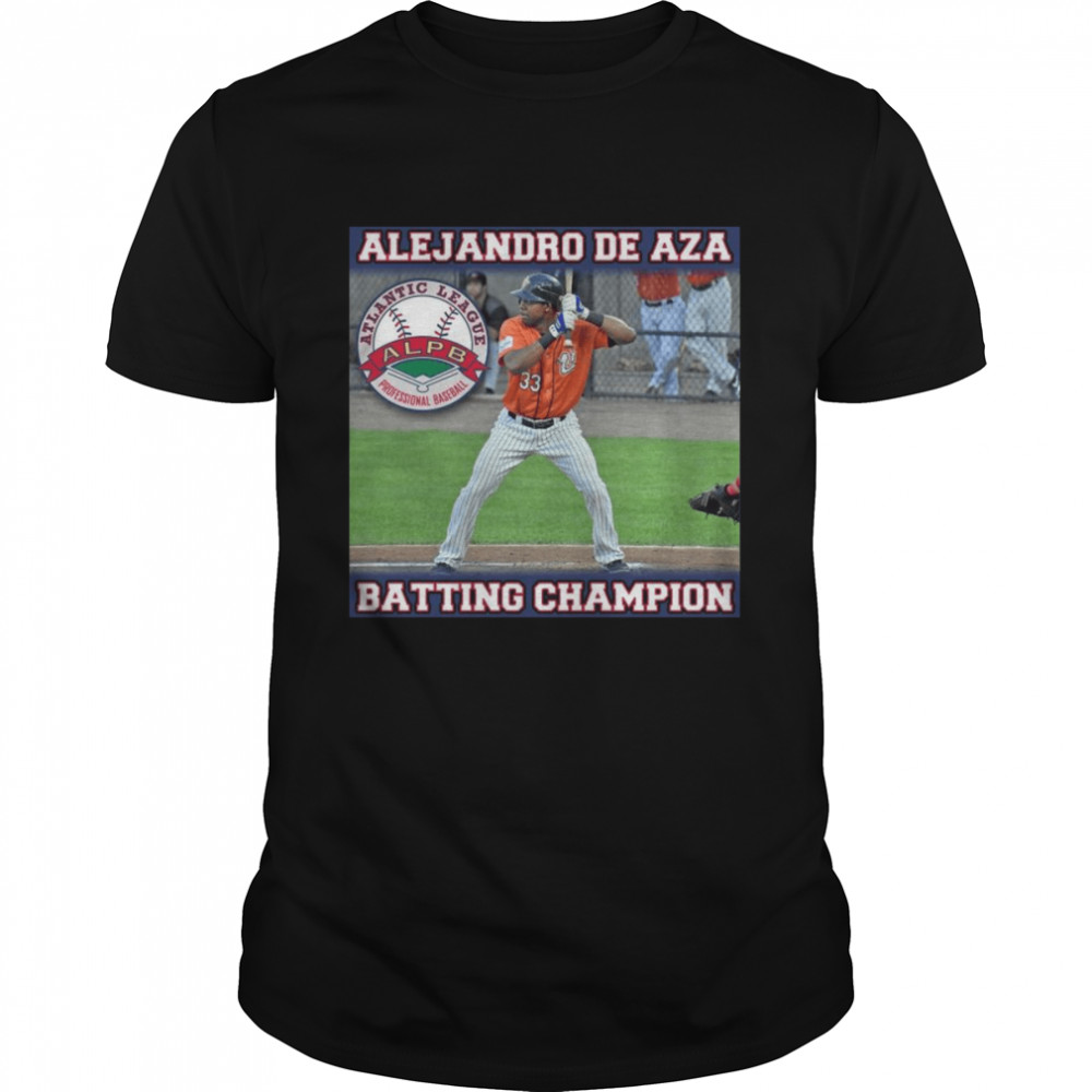 Atlantic League Professional Baseball Alejandro De Aza Batting Champions shirts