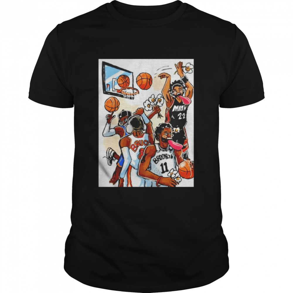 Bruce Ray basketball shirts