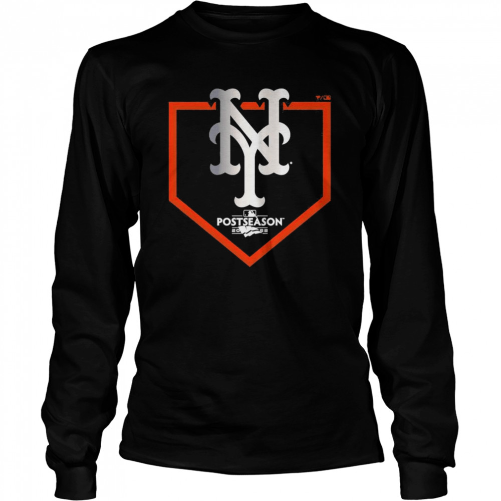 Awesome New York Mets Black 2022 Postseason Around the Horn T