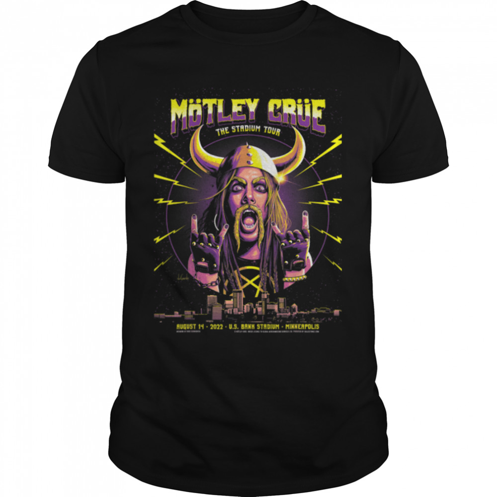 Mötley Crüe - The Stadium Tour Minneapolis T-Shirt B0B9Q4CW8N