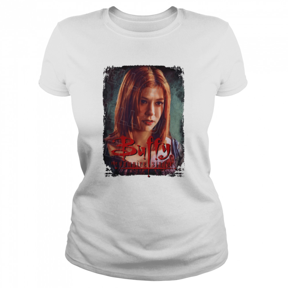Buffy The Vampire Slayer Vampire Willow Alyson Hannigan Halloween shirt Classic Women's T-shirt