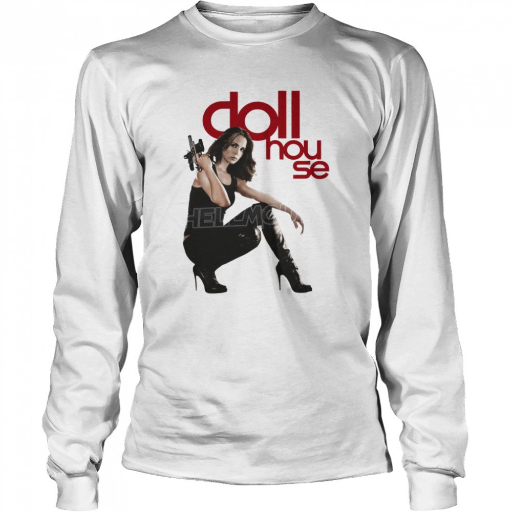 Dollhouse Eliza Dushku White Halloween shirt Long Sleeved T-shirt
