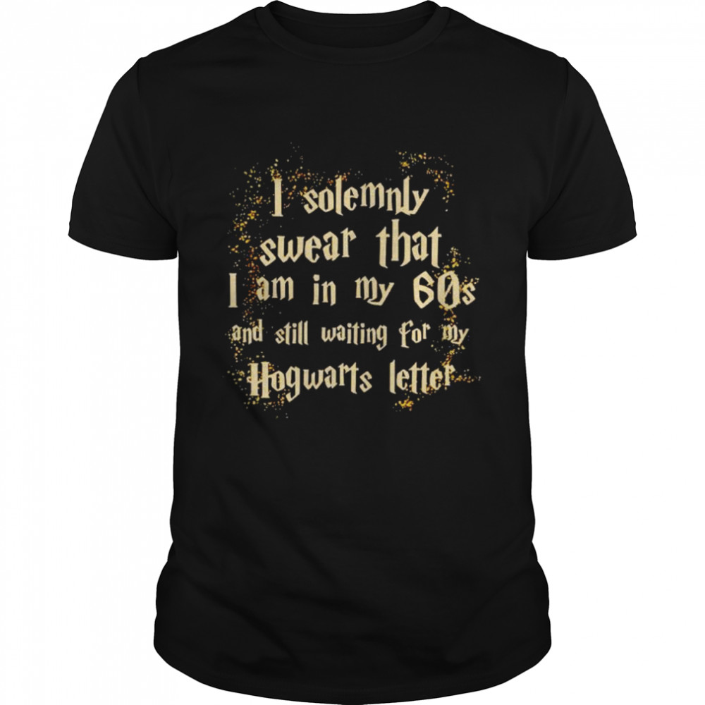 i solemnly swear I am in my 60s Harry Potter shirt Classic Men's T-shirt