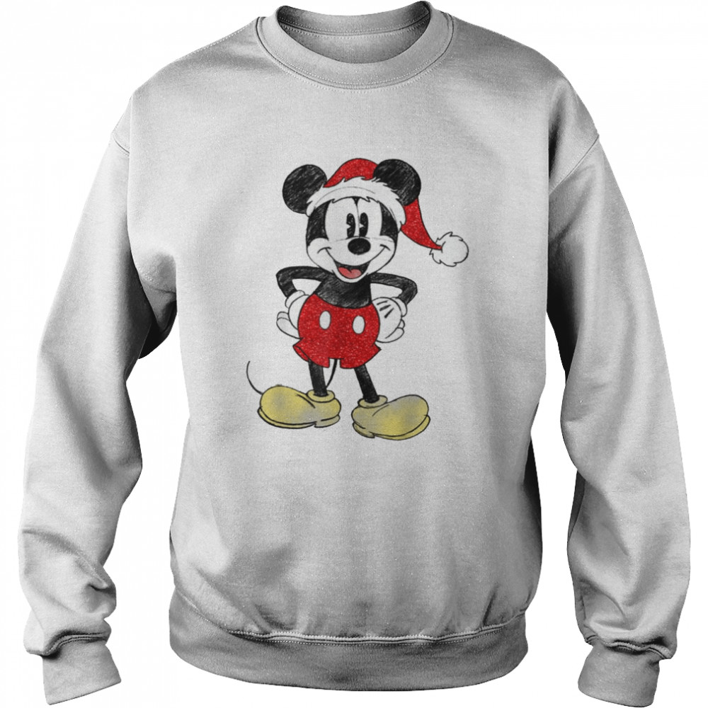 Mickey Mouse Design Christmas shirt Unisex Sweatshirt
