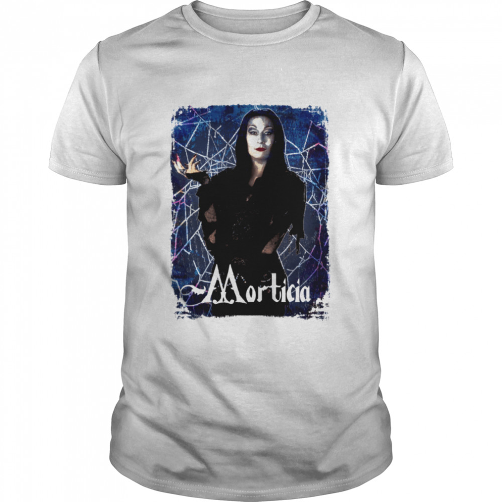 The Addams Family Morticia Addams White Anjelica Huston Grunge 90’s Halloween shirt Classic Men's T-shirt