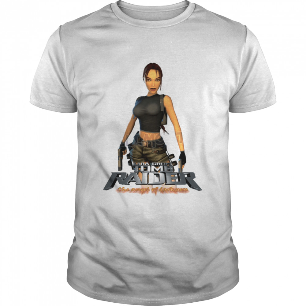 Tomb Raider The Angel Of Darkness Lara Croft Halloween shirt Classic Men's T-shirt