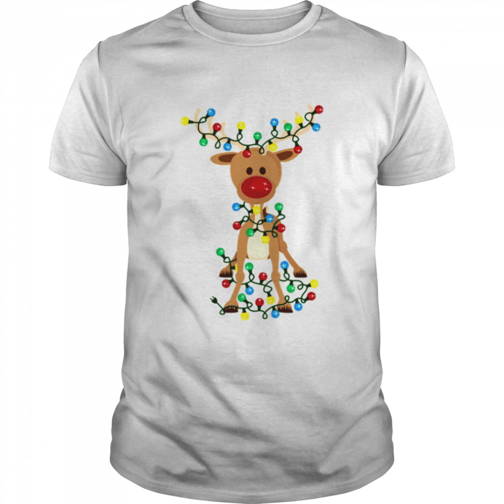 Adorable Reindeer Christmas shirt Classic Men's T-shirt