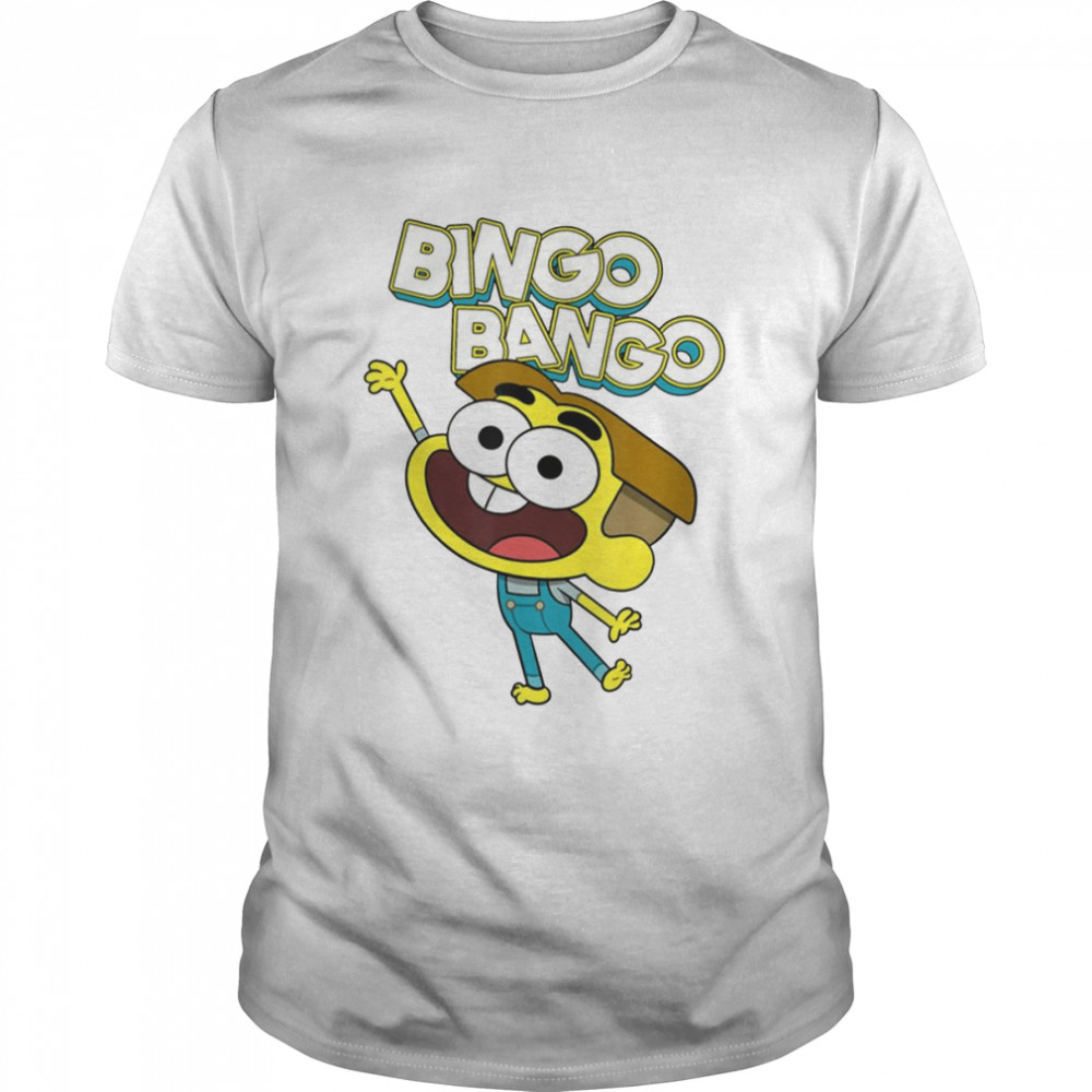 Comic Kawaii Cartoon Bingo Bango shirt