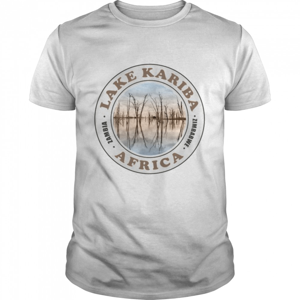 Lake Kariba Africa Circled Logo shirt