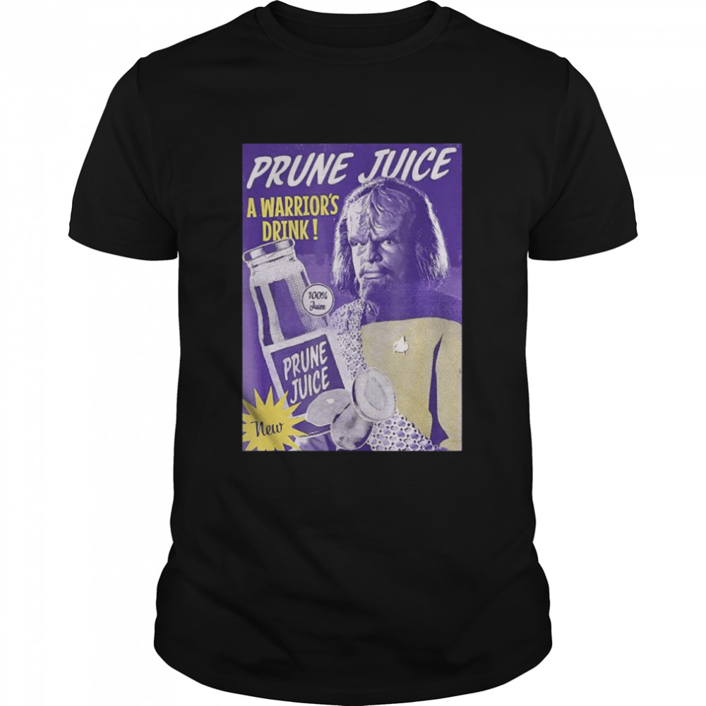 Prune juice a warrior’s drink shirt Classic Men's T-shirt