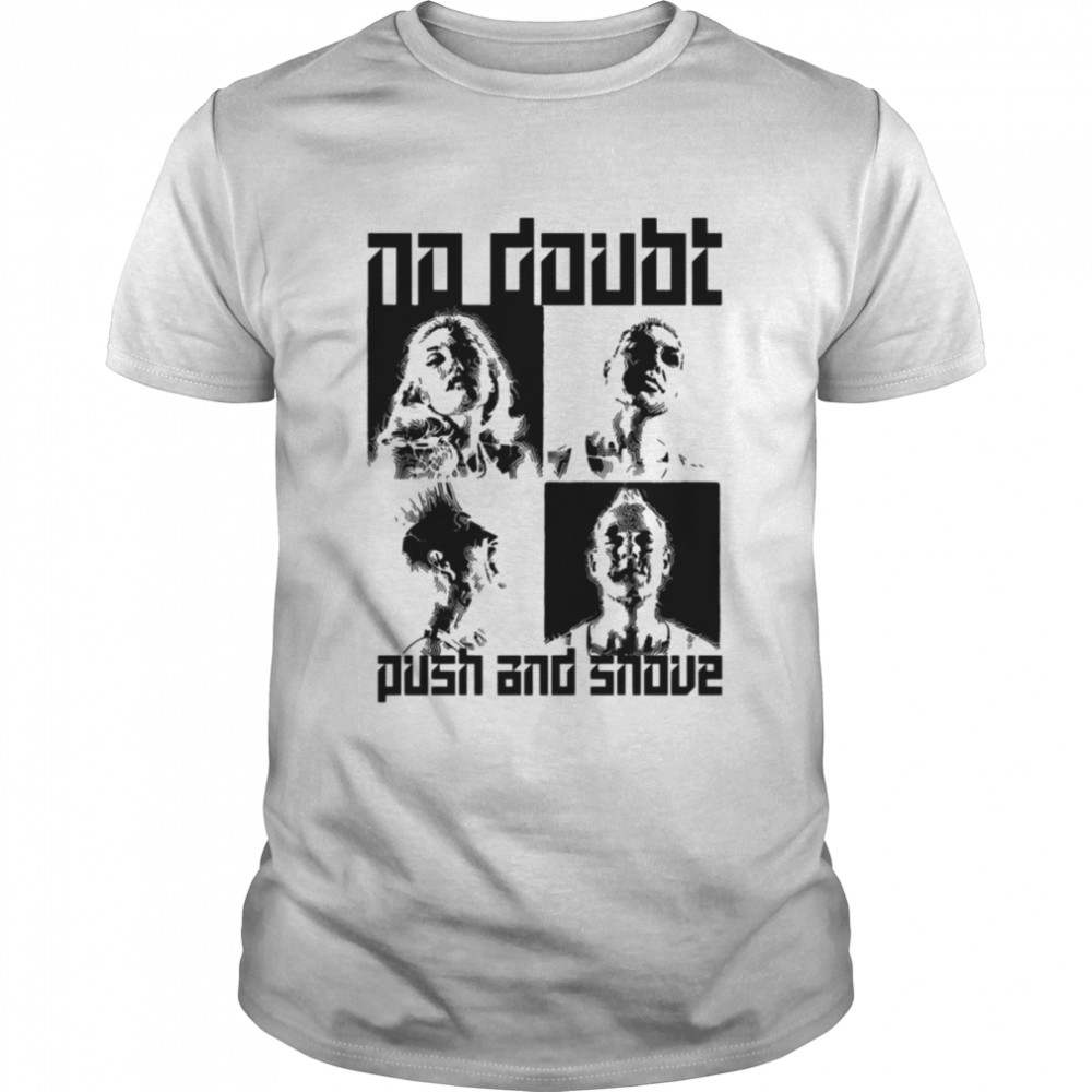 Love Rock Band No Doubt Push And Shove shirt Classic Men's T-shirt