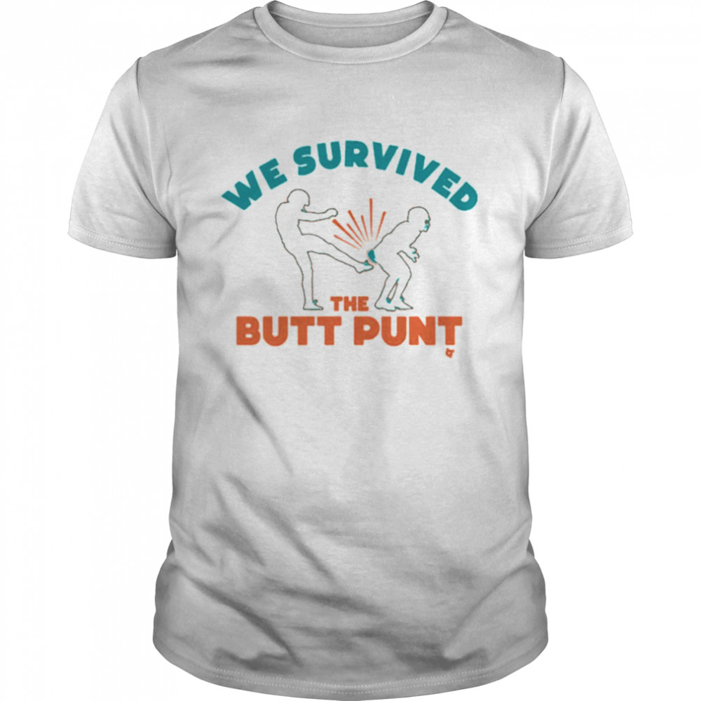 Miami Football We Survived the Butt Punt  Classic Men's T-shirt