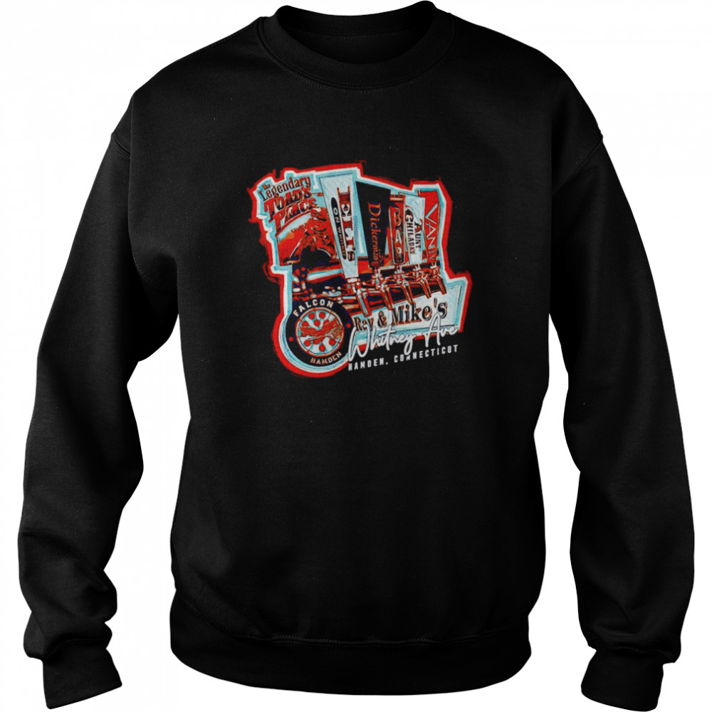 Hamden Connecticut Whitney Ave College Town shirt Unisex Sweatshirt