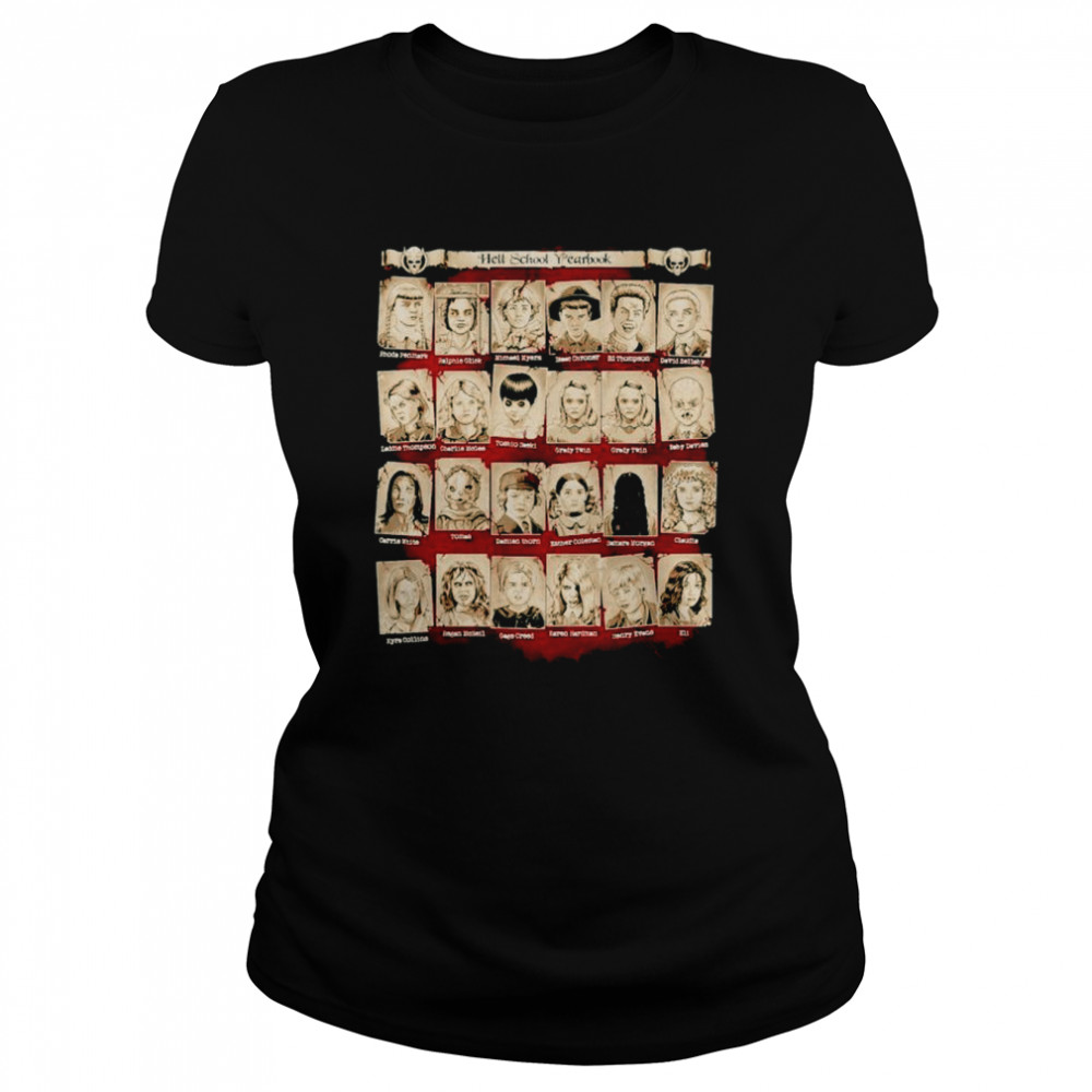 Hellschool Yearbook Halloween shirt Classic Women's T-shirt