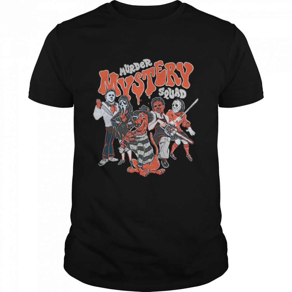 Murder Mystery Squad Halloween shirt Classic Men's T-shirt