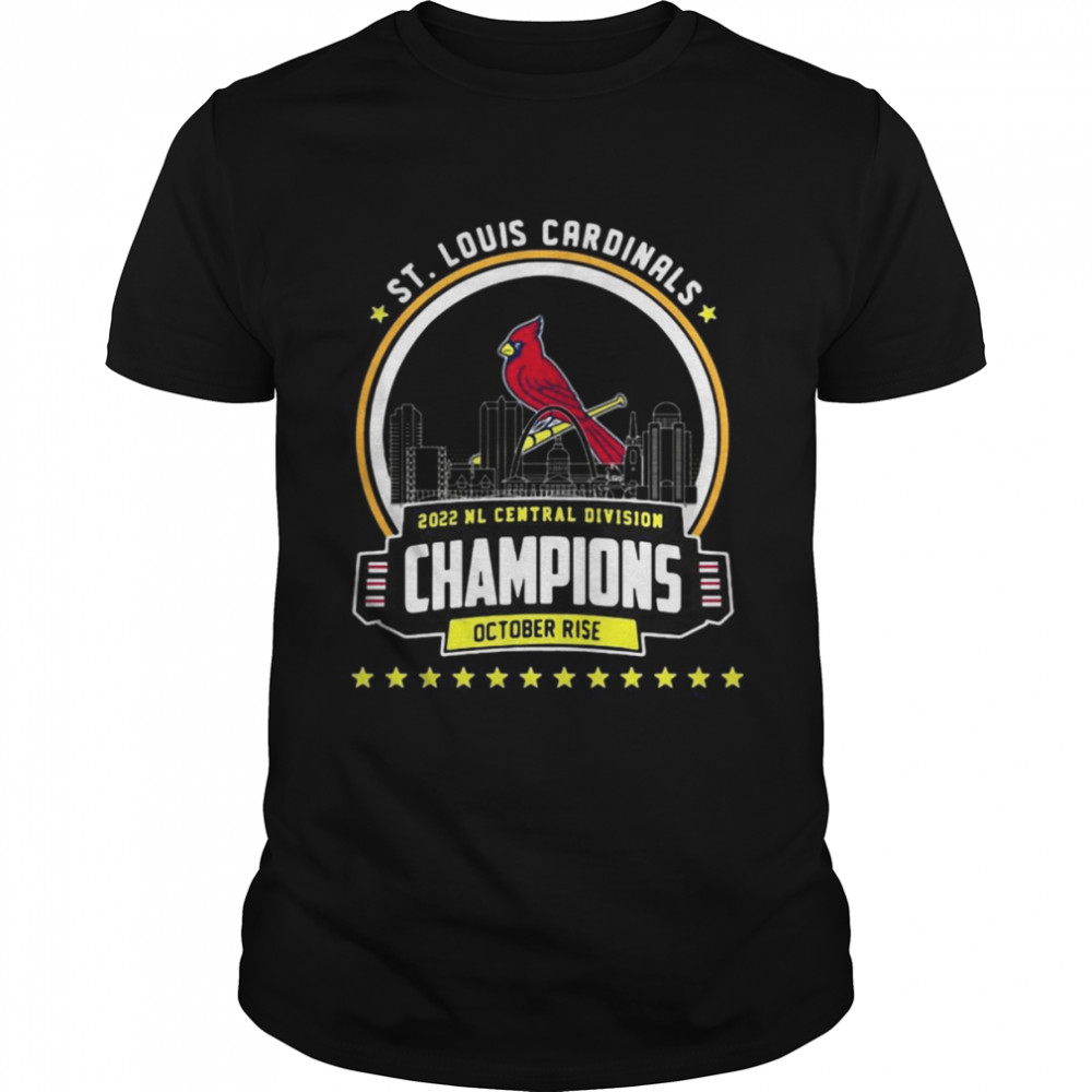 Sts. Louis Cardinals 2022 NL Central Division Champions October Rise shirts