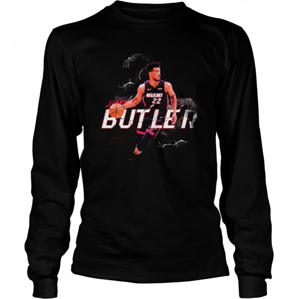 QXFNS Basketball-T-Shirt for männliche Miami # 22 Butler Bestickt atmungsaktiv und verschleißfestes Korb T-Shirt for Fan 
