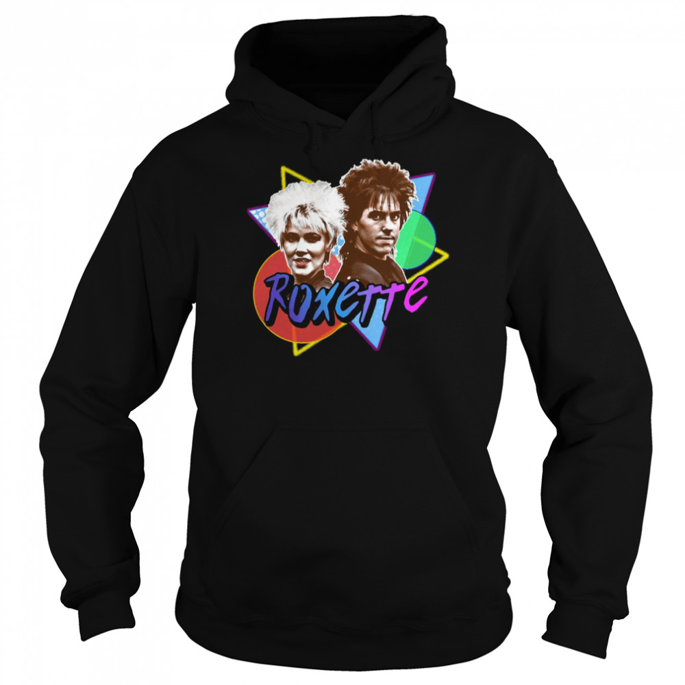 80s Retro Style Fanart Glam Rock Punk Brian Eno Roxy Music shirt Unisex Hoodie