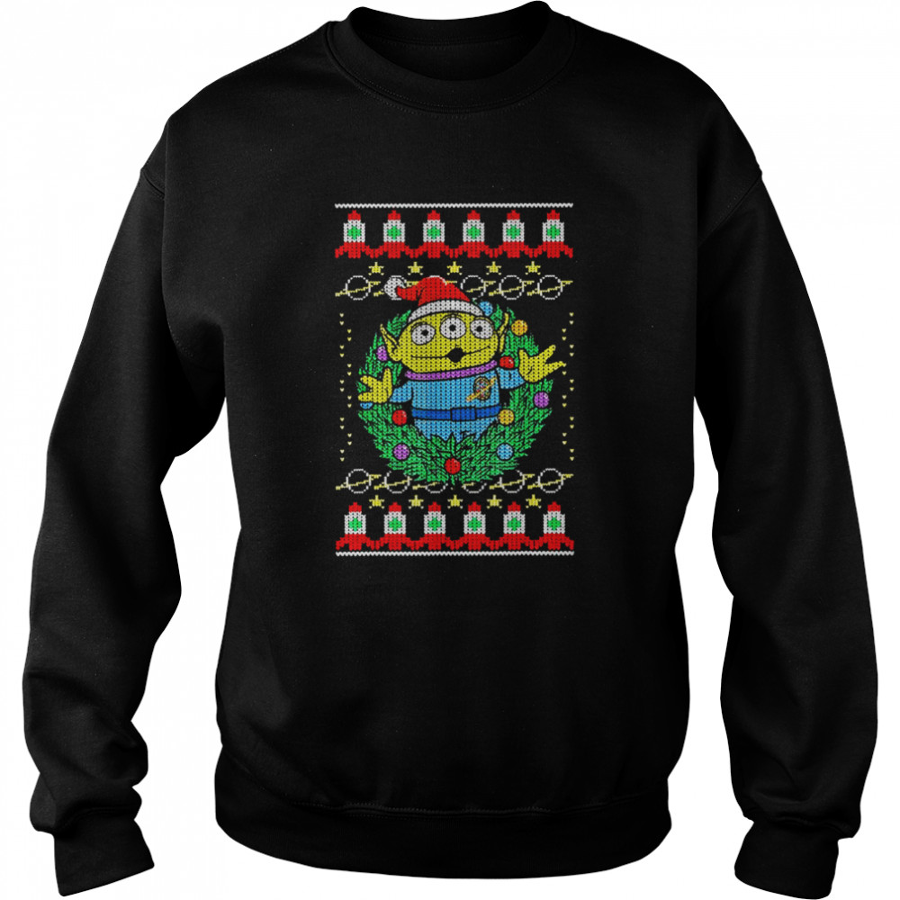 Alien Greetings Christmas shirt Unisex Sweatshirt
