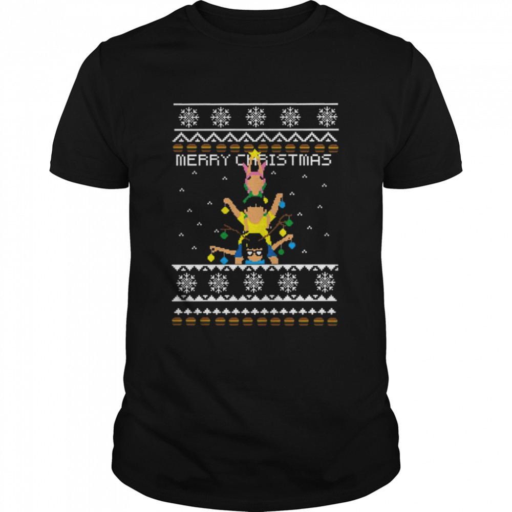 Belcher Christmas Bobs’s Burger Knit Pattern shirts