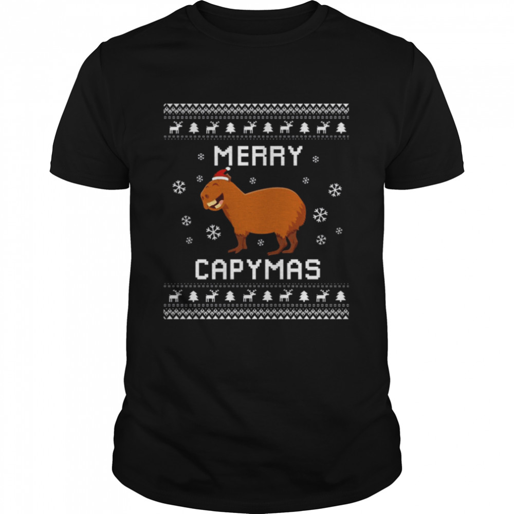 Capybara Christmas Capybara Inu shirts