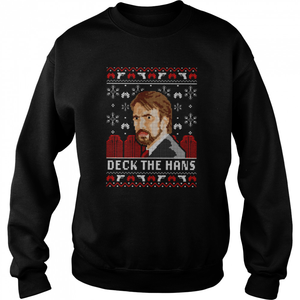 Deck The Hans Die Hard Christmas shirt Unisex Sweatshirt