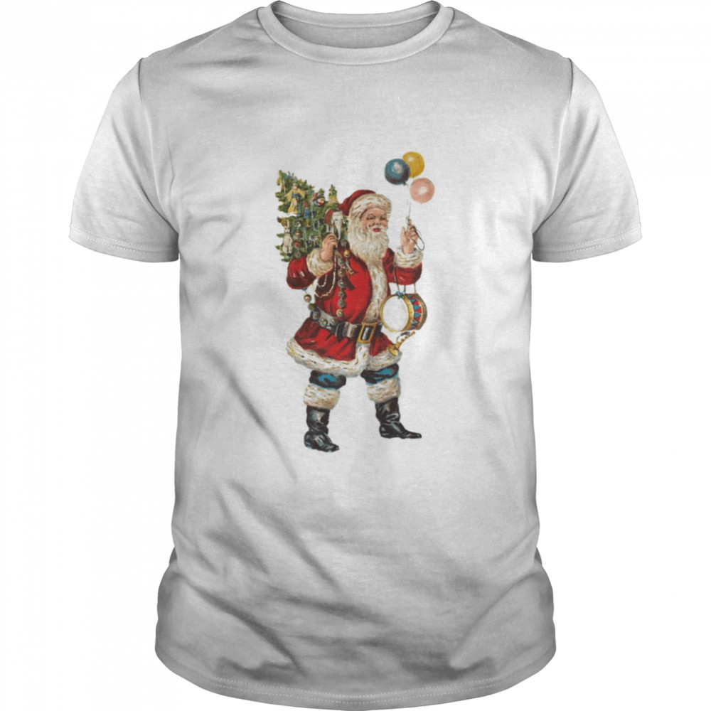 Vintage Santa Claus 19th Century shirts