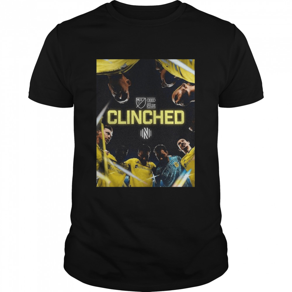 Nashville SC Clinched 2022 Audi MLS Cup Playoffs Shirt
