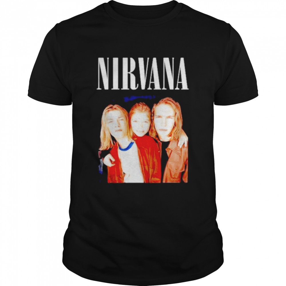 Nirvana Hanson Mashup 90’s Pop Punk Band Fan Shirt