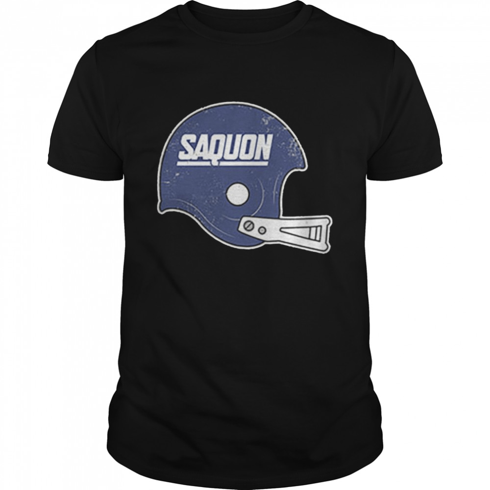 Saquon Barkley Vintage Helmet  Classic Men's T-shirt