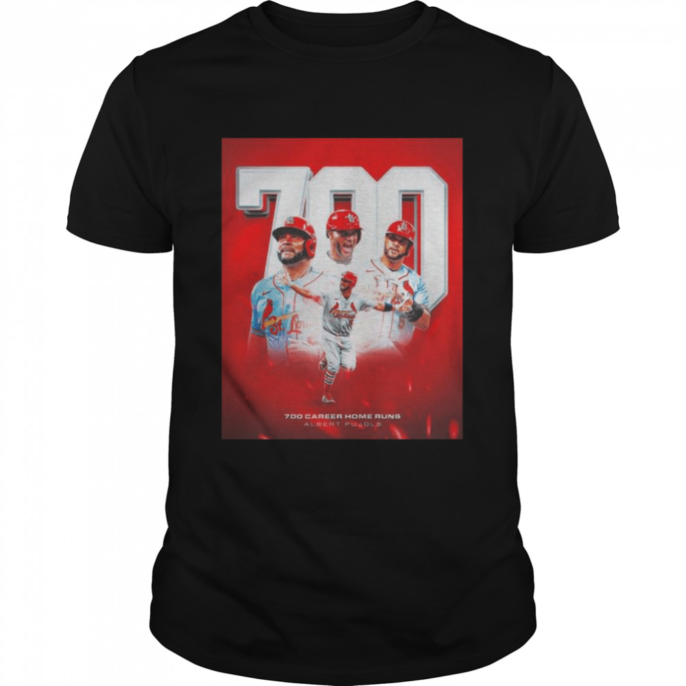 Albert Pujols 700 Career Home Runs 2022 Shirt