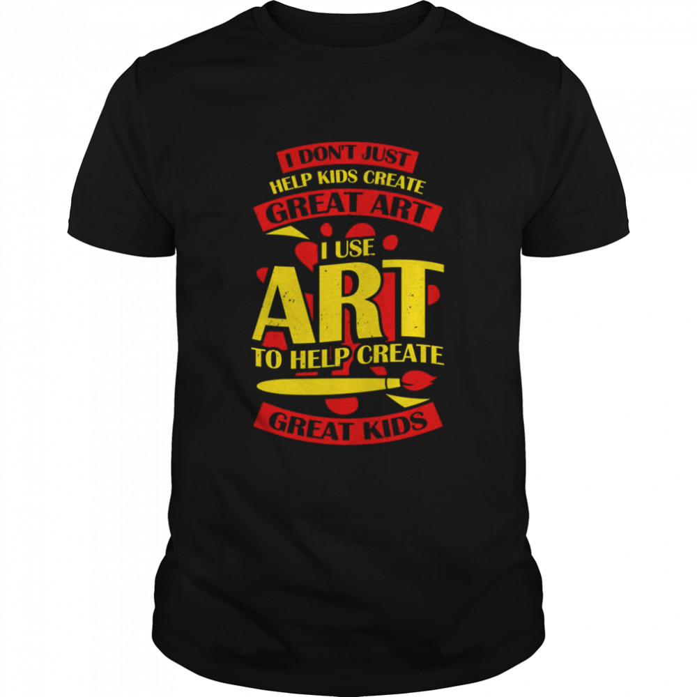 Art Teacher Job Profession Gift Art Teacher Christmas T shirt