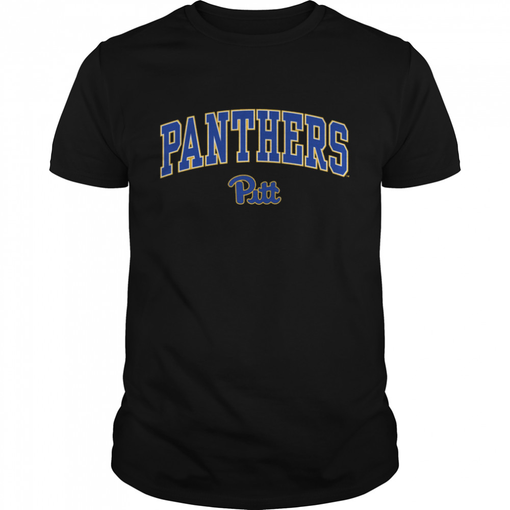 Pittsburgh Panthers Arch Over Dark Heather Pittsburgh Panthers T-Shirt